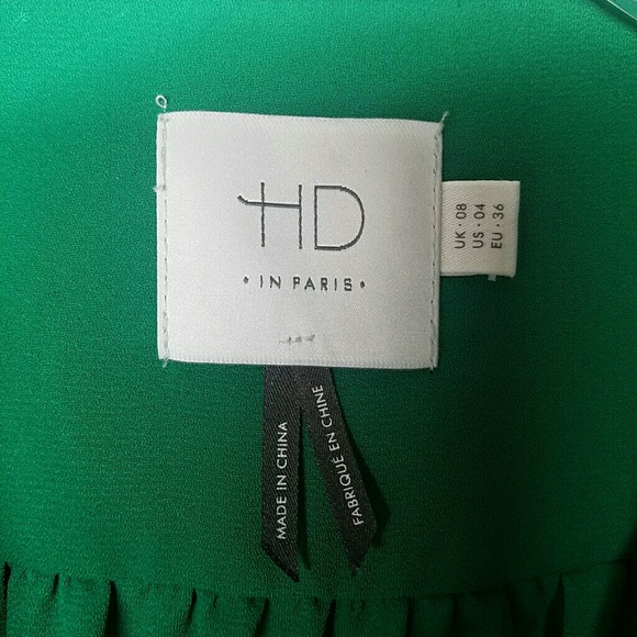 Anthropologie HD in Paris womens ruffle picea top - Picture 2 of 5